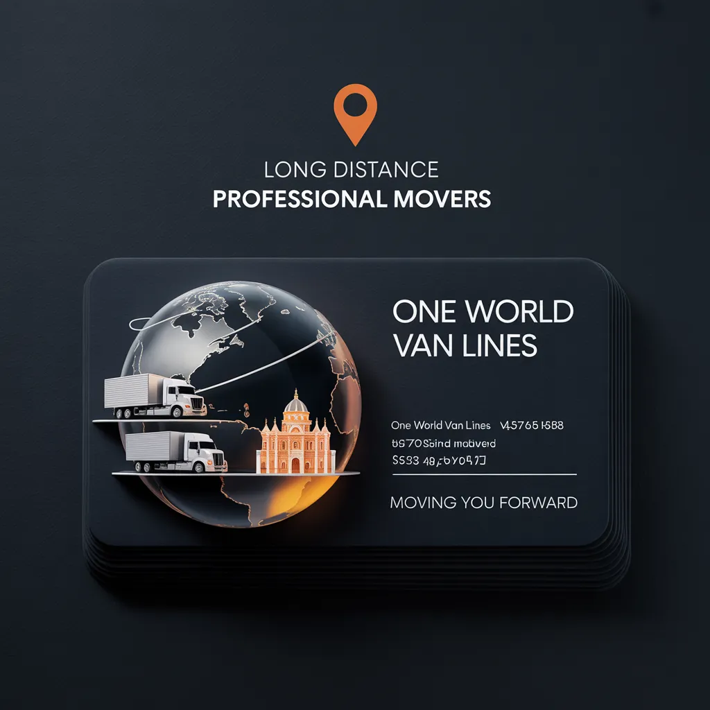 One World Van Lines — Moving You Forward, long distance professional movers serving Dallas–Fort Worth and Greater Austin, TX